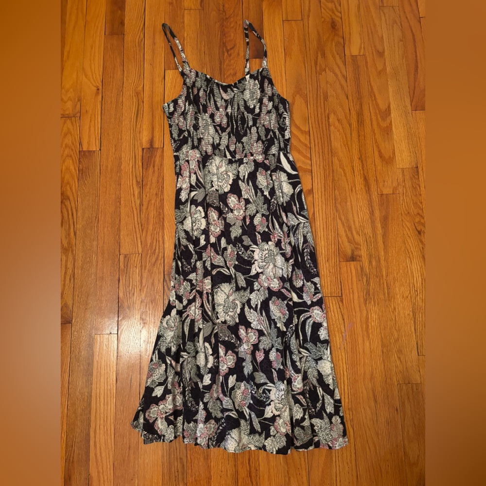 floral long dress